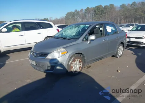 2010 Nissan Versa 1.8S z USA, uszkodzony, nr VIN 3N1BC1AP7AL467974